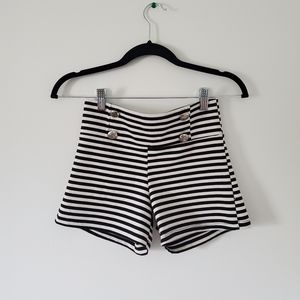 STRETCHY striped shorts